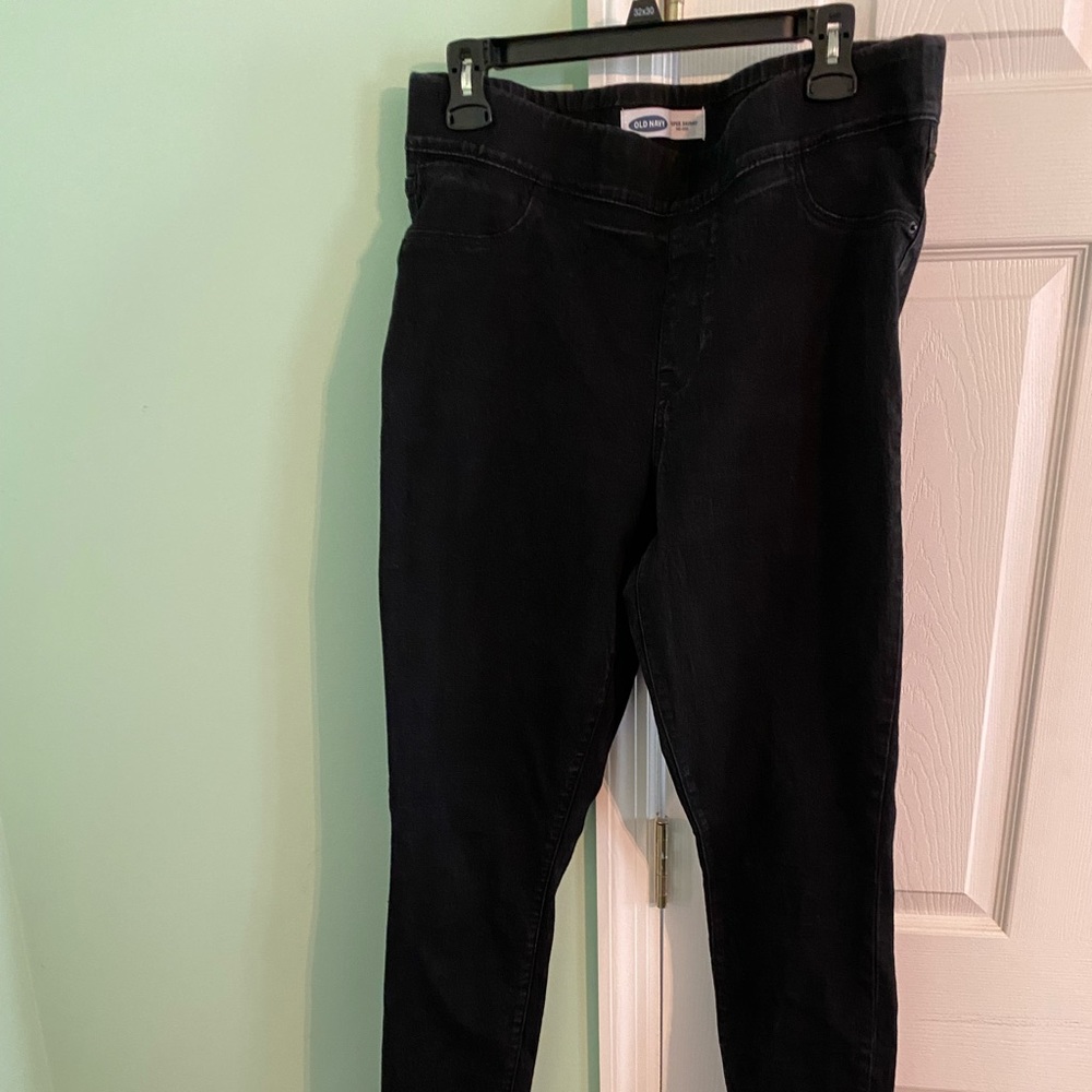 Old Navy super skinny mid rise jegging